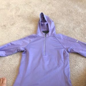 Women Nike quarter zip sweatshirt